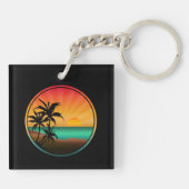 PORTE-CLÉS NATURE PLAGE ÉTÉ (Dos)