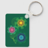 Porte-clés Nature Shapes and Lines Patterns  (Verso)