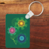 Porte-clés Nature Shapes and Lines Patterns  (Verso)