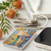 Porte-clés Nature Spirit Femme Porte - clé acrylique (Devant droit)