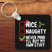 Porte-clés Naughty Never Mind (Recto)