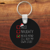 Porte-clés Naughty Never Mind (Recto)