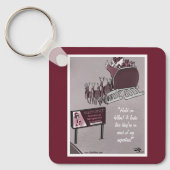 Porte-clés Naughty Ou Nice (Recto)