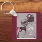 Porte-clés Naughty Ou Nice (Recto)