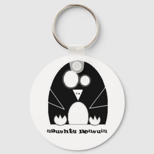 Porte-clés NAUGHTYPENGUIN, Naughty Penguin (Recto)