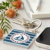 Porte-clés Nautical design (Devant Droit)