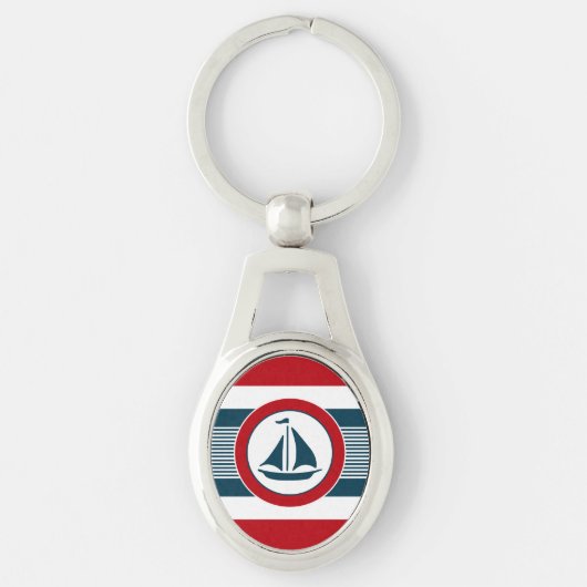 Porte-clés Nautical design (Devant)