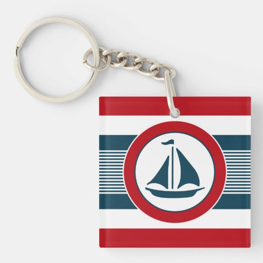 Porte-clés Nautical design (Devant)