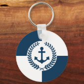 Porte-clés Nautical themed design (Recto)