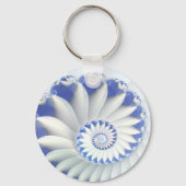 Porte-clés Nautilus bleu (Recto)