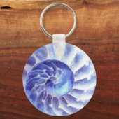 Porte-clés Nautilus violet (Recto)