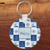 Porte-clés Nautique personnalisée (Recto)