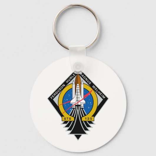 Porte-clés Navette spatiale Atlantis (Recto)