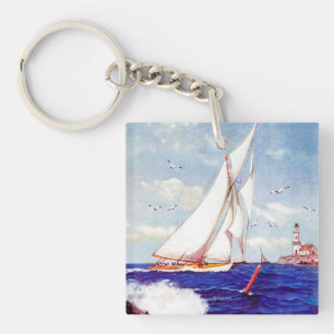 Porte-clés Navigation par le phare par Albert B. Marks