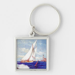 Porte-clés Navigation par le phare par Albert B. Marks