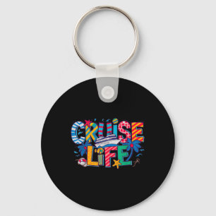 Porte-clés Navire Coloré De La Vie De Croisière, Bateau De Va