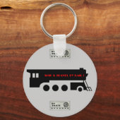 Porte-clés Navire et voyage par train (Recto)
