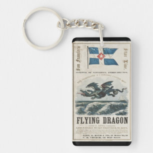 Porte-clés Navire voilier clipper Flying Dragon 1858