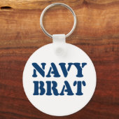 PORTE-CLÉS NAVY BRAT (Recto)