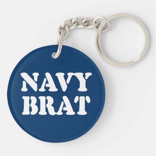 PORTE-CLÉS NAVY BRAT (Dos)