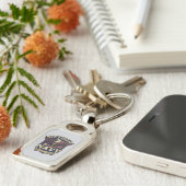 Porte-clés Navy USN Veteran (Côté )