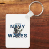 Porte-clés Navy Waves (Verso)