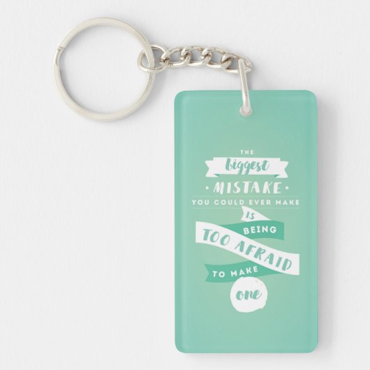 Porte-clés N'ayez pas peur pour faire le porte - clé (Devant)