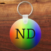 Porte-clés ND (NeuroDiverse) (Recto)