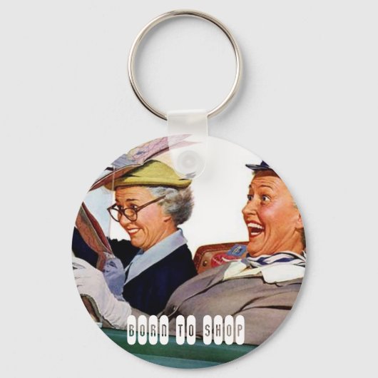 Porte-clés né à la boutique (Recto)