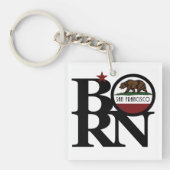 Porte-clés NÉ à San Francisco (Devant)