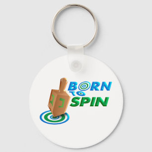 Porte-clés Né À Spin