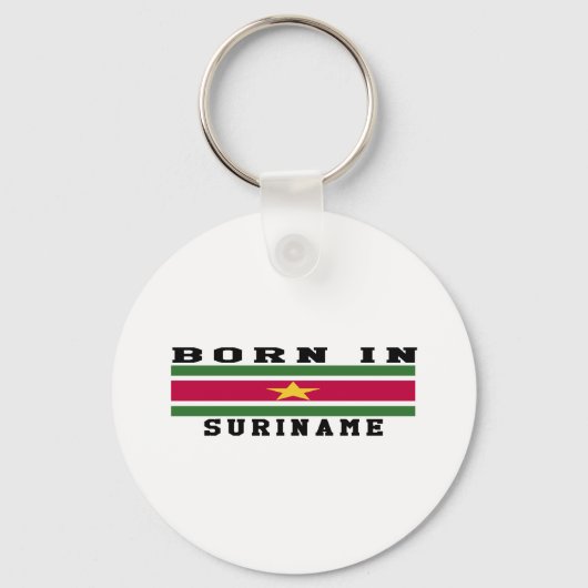 Porte-clés Né Au Suriname (Recto)