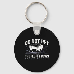 Porte-clés Ne Caressez Pas Les Vaches Fluffy National