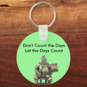 Porte-clés Ne comptez pas les jours (Recto)