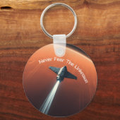 Porte-clés Ne craignez jamais l'inconnu (Recto)