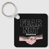 Porte-clés Ne craignez pas - Ésaïe 41:10 (Recto)