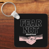 Porte-clés Ne craignez pas - Ésaïe 41:10 (Recto)