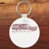 Porte-clés Ne craignez pas la couche Coeur Design (Recto)