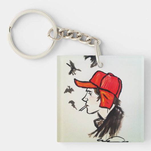 Porte-clés Ne dites pas quiconque… (Devant)