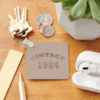 né en 1984 anniversaire vintage