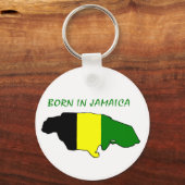 Porte-clés Né En Jamaïque Porte - clé (Recto)