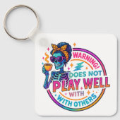 Porte-clés Ne Joue Pas Bien... (Recto)