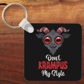 Porte-clés Ne Krampuse Pas Mon Style (Recto)