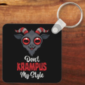Porte-clés Ne Krampuse Pas Mon Style (Verso)