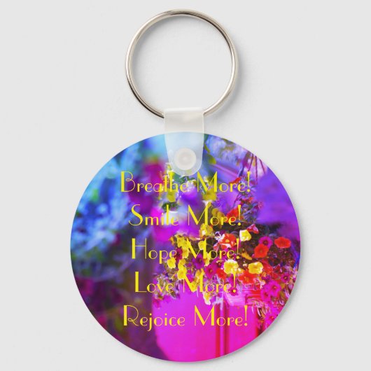 Porte-clés Ne laisse personne voler ta joie (Recto)