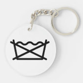 PORTE-CLÉS NE LAVEZ PAS ! (Dos)