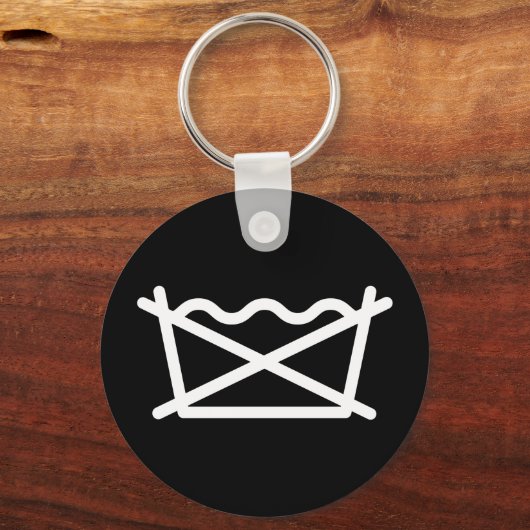 PORTE-CLÉS NE LAVEZ PAS ! (Recto)