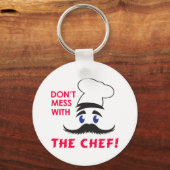 Porte-clés Ne manquez pas avec le chef (Recto)