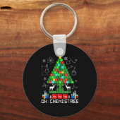 Porte-clés Né Oh Chemistree Funny Science Christmas Tree Ch (Recto)