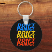 Porte-clés Ne paniquez pas ! porte - clé (Recto)